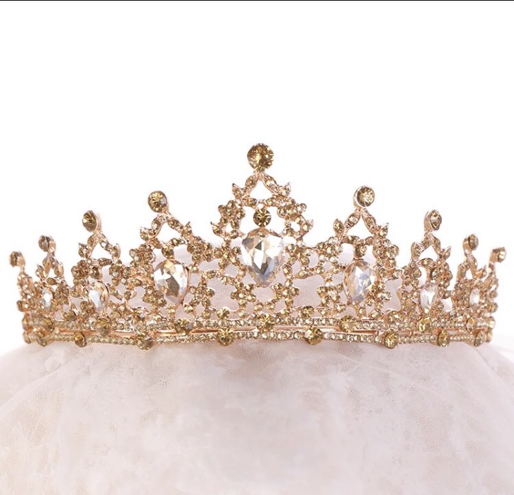 Throne gold crown