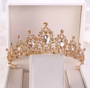 Throne gold crown